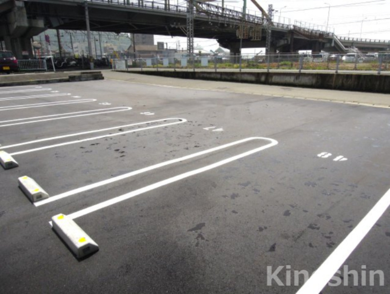 笠岡ロータリー西第２駐車場の外観|笠岡ロータリー西第２駐車場