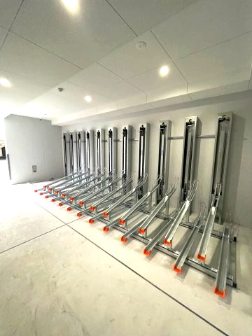 Luxe門真の駐車場