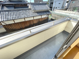 【バルコニー】 | 豊中市熊野町2丁目貸家