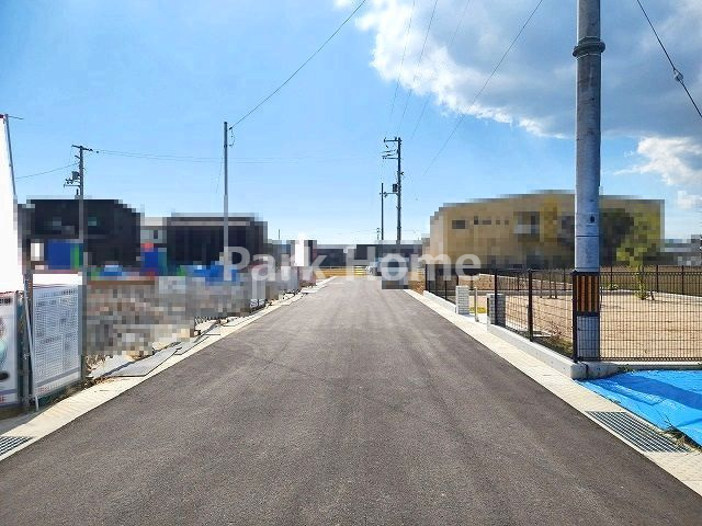 高知市一宮徳谷-建築条件付き-売土地の前面道路含む現地写真