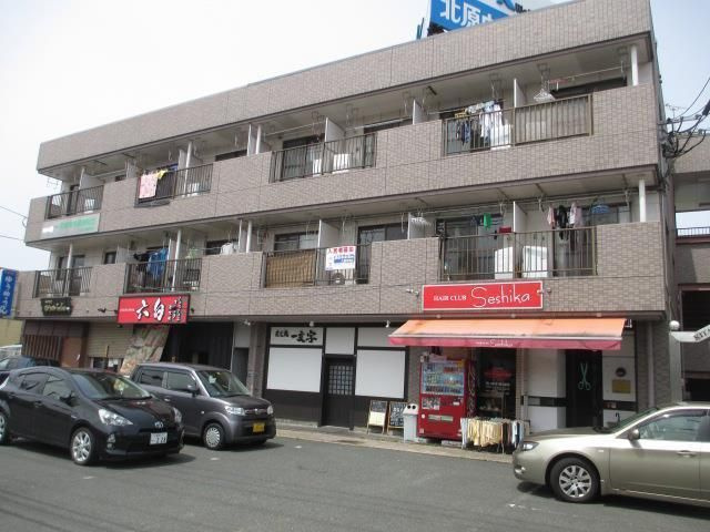 北原ビルのバルコニー