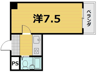 【間取り】 | 朝日プラザ鴨川Ⅱ