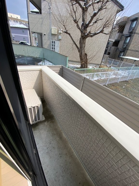ザ・グランメゾン盛岡のバルコニー
