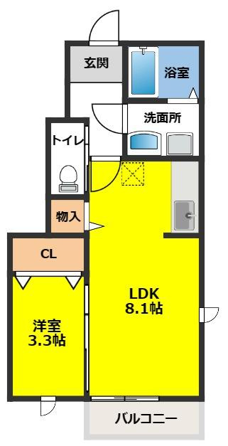 ザ・グランメゾン盛岡の間取り