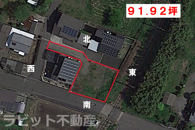 【土地図】 | 売土地：三股町樺山 | 境界はイメージとなります。