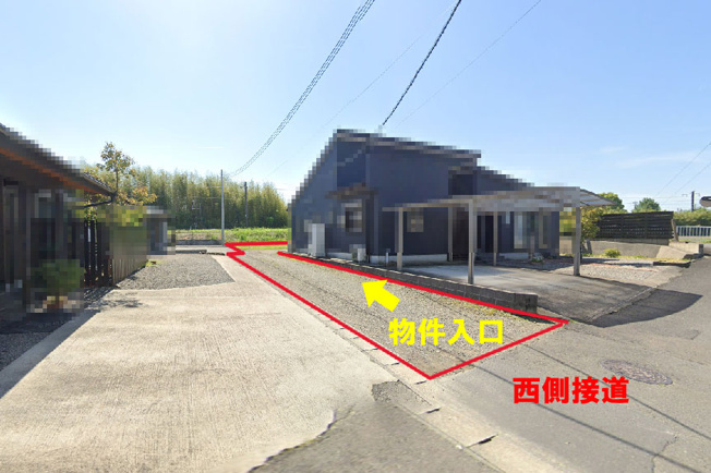 【外観】 | 売土地：三股町樺山 | 外観は、現況と異なる場合がございます。