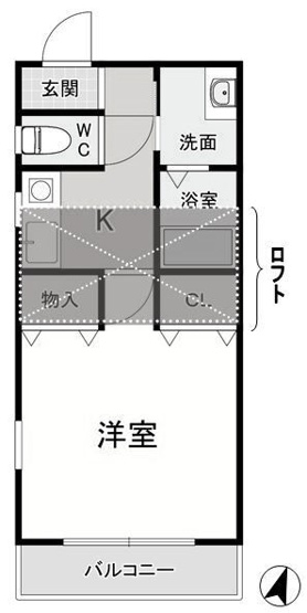 【間取り】 | レジデンスTM村岡