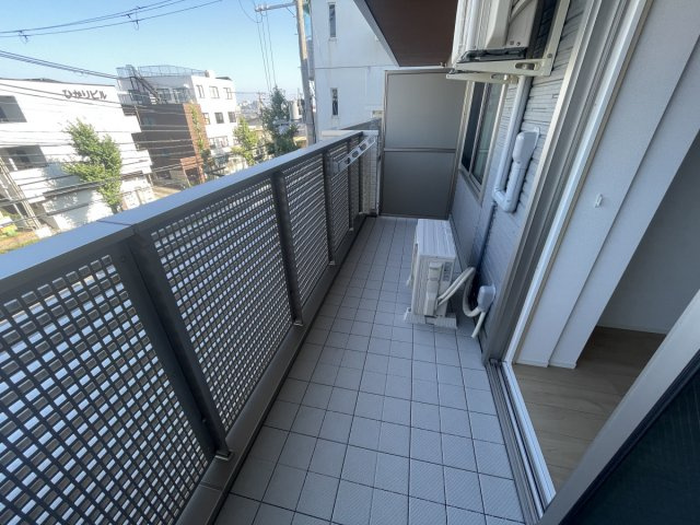 Crest垂水のバルコニー