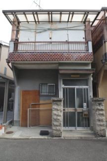 【外観】 | 東大阪市布市町4丁目　建築条件無し土地 | 現況：上物有