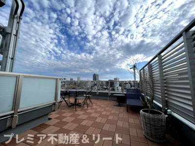 【その他共用部分】 | ミリアレジデンス広尾 | 屋上にスカイテラスがあります