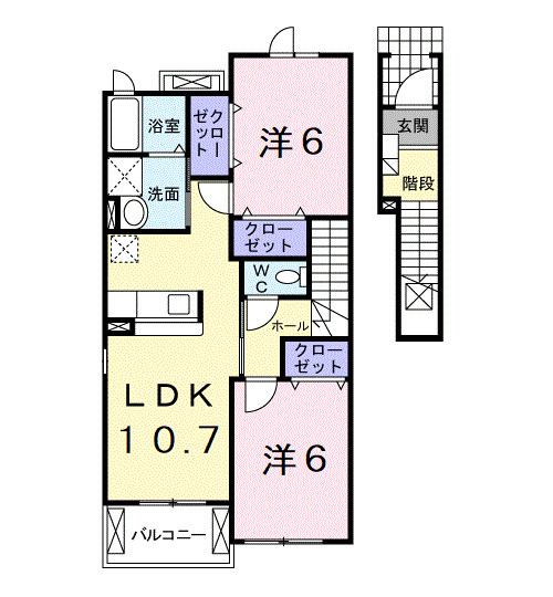 プレアデスⅡの間取り