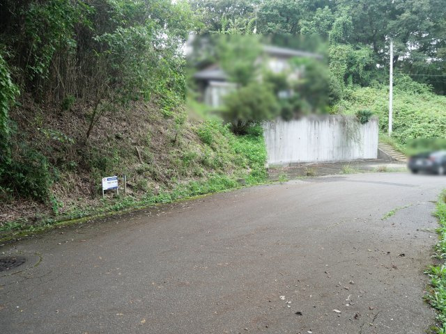 南那須・大金台林間住宅地➂の前面道路含む現地写真