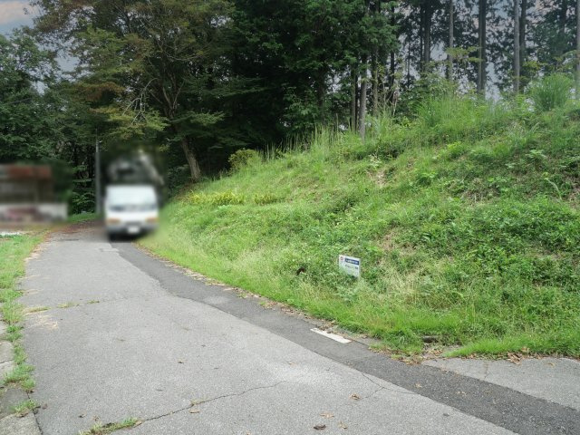 南那須・大金台林間住宅地④の前面道路含む現地写真