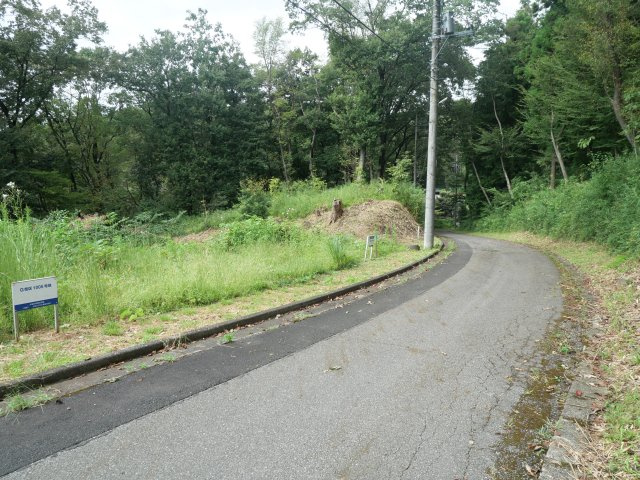 南那須・大金台林間住宅地⑤の前面道路含む現地写真