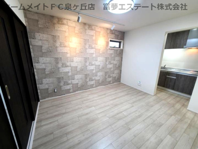 【居間・リビング】 | フジパレス高石千代田Ⅰ番館 | リビングドアを閉めたとき