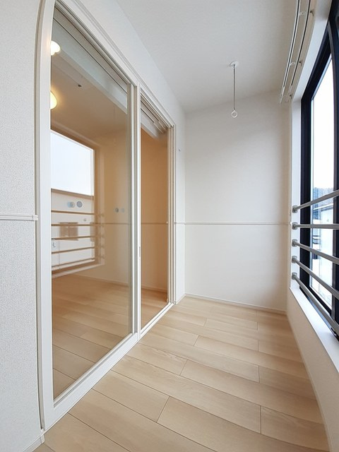 ヴィア　ラッテアのバルコニー