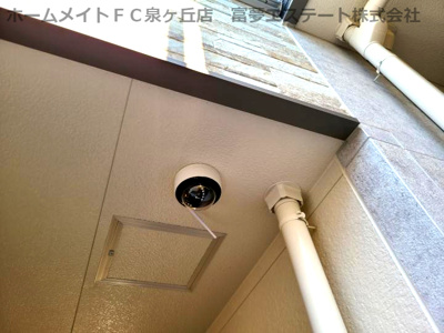 【セキュリティ】 | フジパレス高石千代田Ⅰ番館 | 防犯カメラ