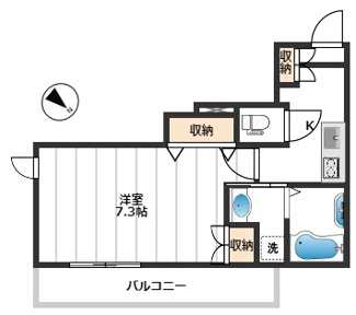 【間取り】 | メゾン　エスポワール | ★遮音性にも優れ、在宅ワークも快適に♪