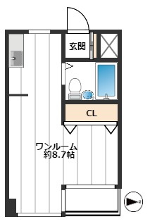 【間取り】 | セシオン志村坂上