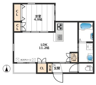 【間取り】 | ＦＶ板橋清水町 | ★遮音性にも優れ、在宅ワークも快適に♪
