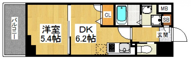 【間取り】 | 仲介手数料０円！HPに初期費用掲載！イルマーレ博多