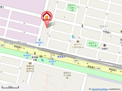 【地図】 | 滝ノ上コーポ