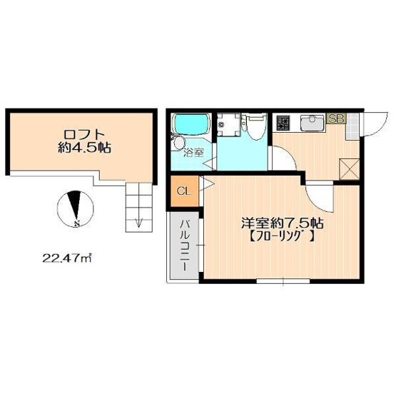 【間取り】 | ベネフィスタウン竹下Ⅲ | 現況優先。