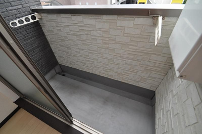 【バルコニー】 | ベネフィスタウン竹下Ⅲ | 別号室の写真になります。現況優先。