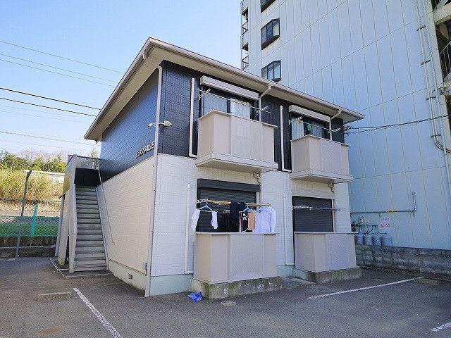 ジュネス平城山Bの外観|おしゃれな外観です