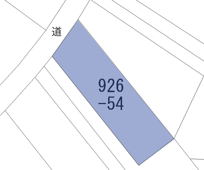 南那須・大金台林間住宅地⑨の土地図