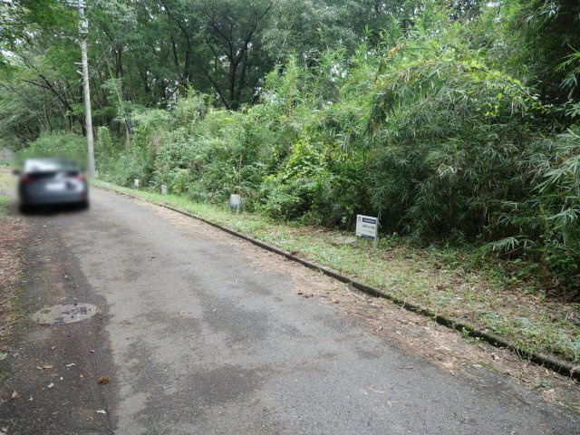 南那須・大金台林間住宅地⑨の前面道路含む現地写真