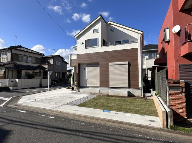 川越市上戸新町5期　新築戸建の外観|外観　完成済