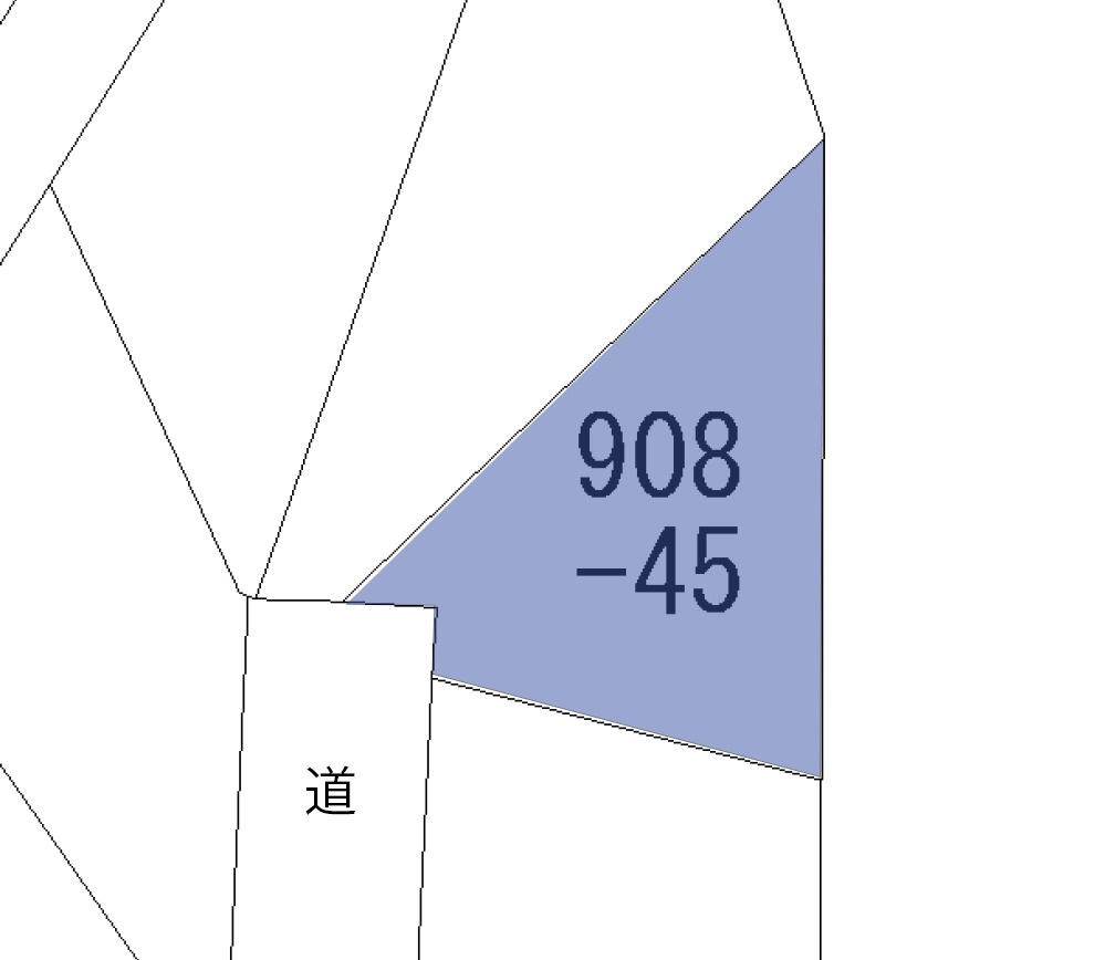 南那須・大金台林間住宅地⑪の土地図