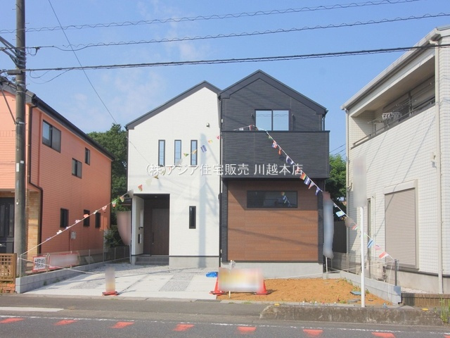 川越市大塚新町1期　新築戸建の外観|完成済み！いつでも内覧可能です