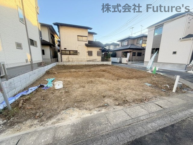 三郷市上彦名　建築条件無し売地　全1区画　の外観|現地の写真になります。
