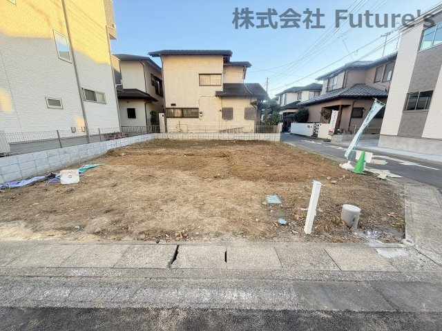 三郷市上彦名　建築条件無し売地　全1区画　の外観|現地の写真になります。