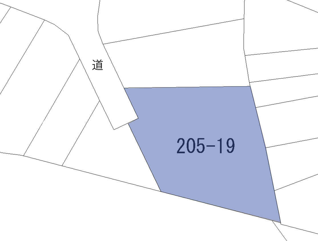 芭蕉温泉ランド①の土地図