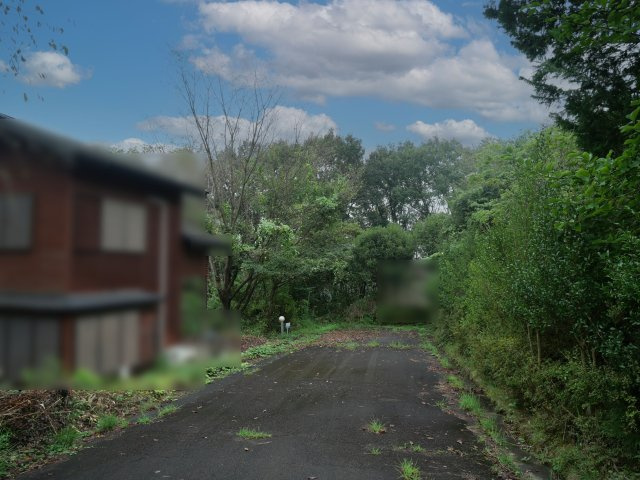 芭蕉温泉ランド①の前面道路含む現地写真