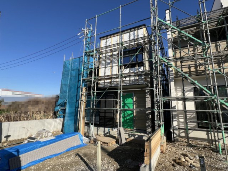 高浜市春日町新築戸建　1号棟の外観|高浜市春日町新築戸建1号棟写真です。2024年2月撮影