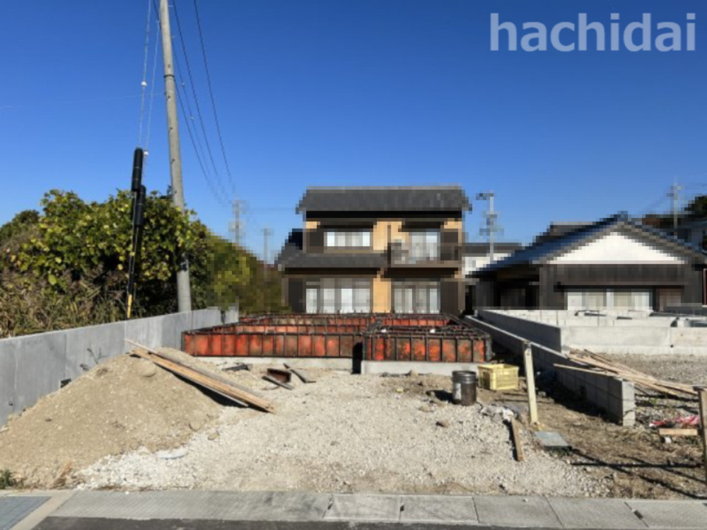 高浜市春日町新築戸建　1号棟の外観|高浜市春日町新築戸建1号棟写真です。2023年12月撮影