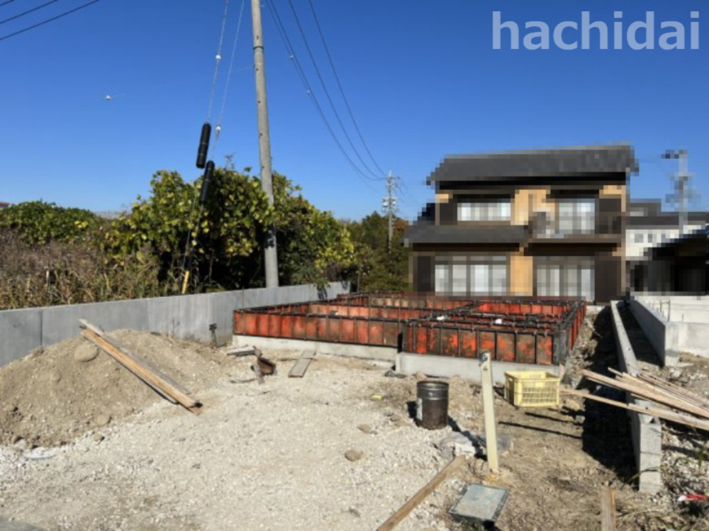 高浜市春日町新築戸建　1号棟の外観|高浜市春日町新築戸建1号棟写真です。2023年12月撮影