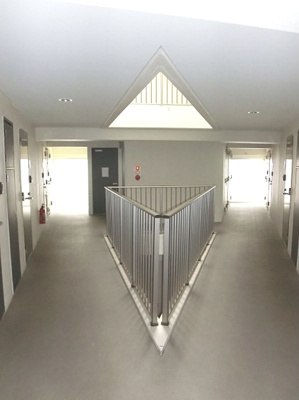 【その他共用部分】 | パークフロント | 雨の日も嬉しい内廊下(^^)/