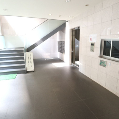 【ロビー】 | パークフロント | 清潔なロビーです(^^)/