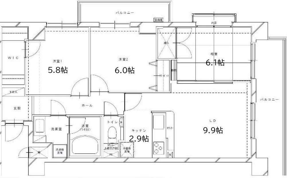 福生市大字熊川の中古マンション