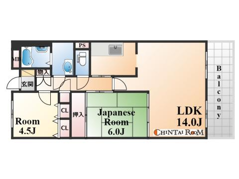 新神戸ネクステージの間取り