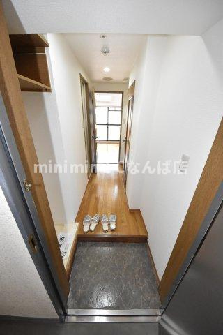 セレッソコート西心斎橋の玄関|実際の部屋の写真です