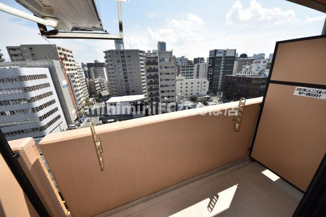 セレッソコート西心斎橋のバルコニー|実際の部屋の写真です