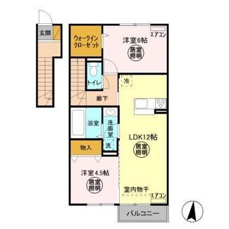 【間取り】 | シャイニースカイコート