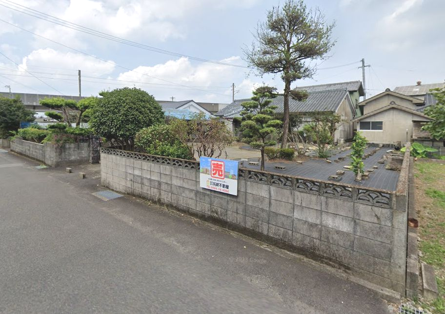 都城市宮丸町の売地の外観