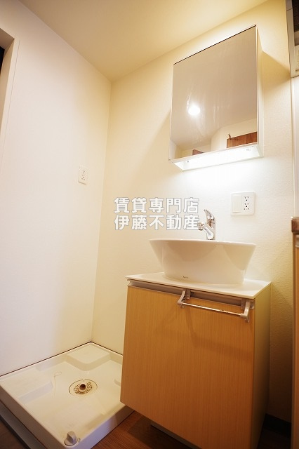 パルティール城西の洗面所